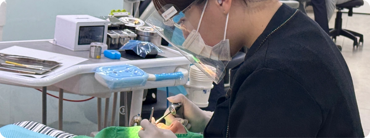 전 직원 치과위생사가 체계적으로 관리합니다.